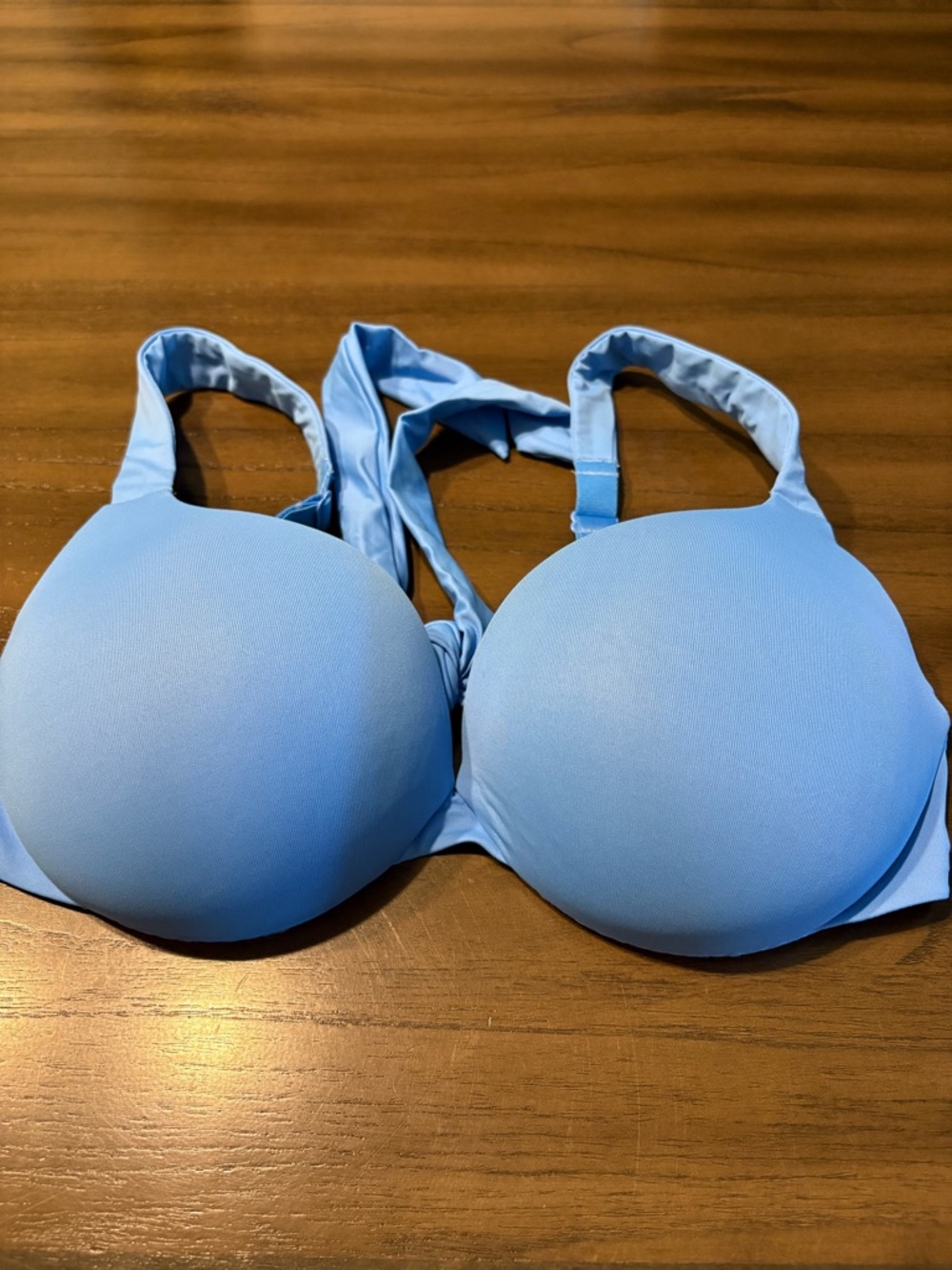 SKIMS Bikini top in Tide Blue